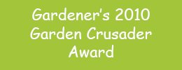 2010 Garden Crusader's Award